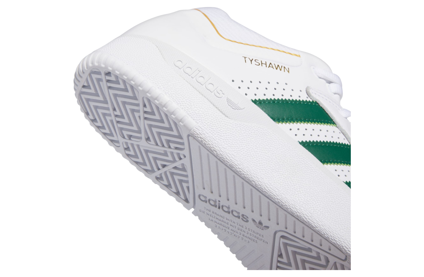 Adidas Tyshawn Remastered Cloud White / Dark Green