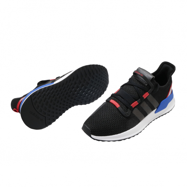 adidas U Path Run Core Black Scarlet