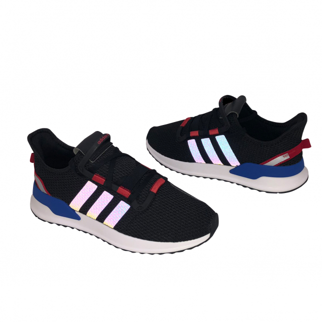 adidas U Path Run Core Black Scarlet