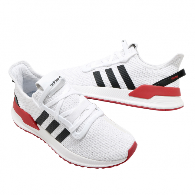 adidas U_Path Run Footwear White Core Black Scarlet - Aug 2020 - FX0104