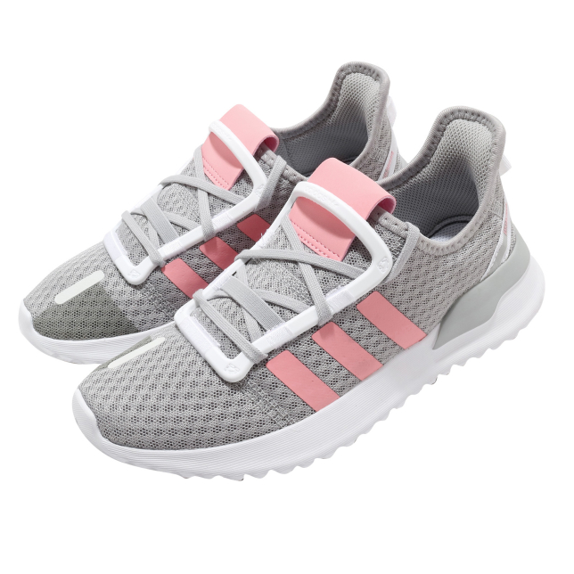 adidas U_Path Run GS Grey Two Glow Pink