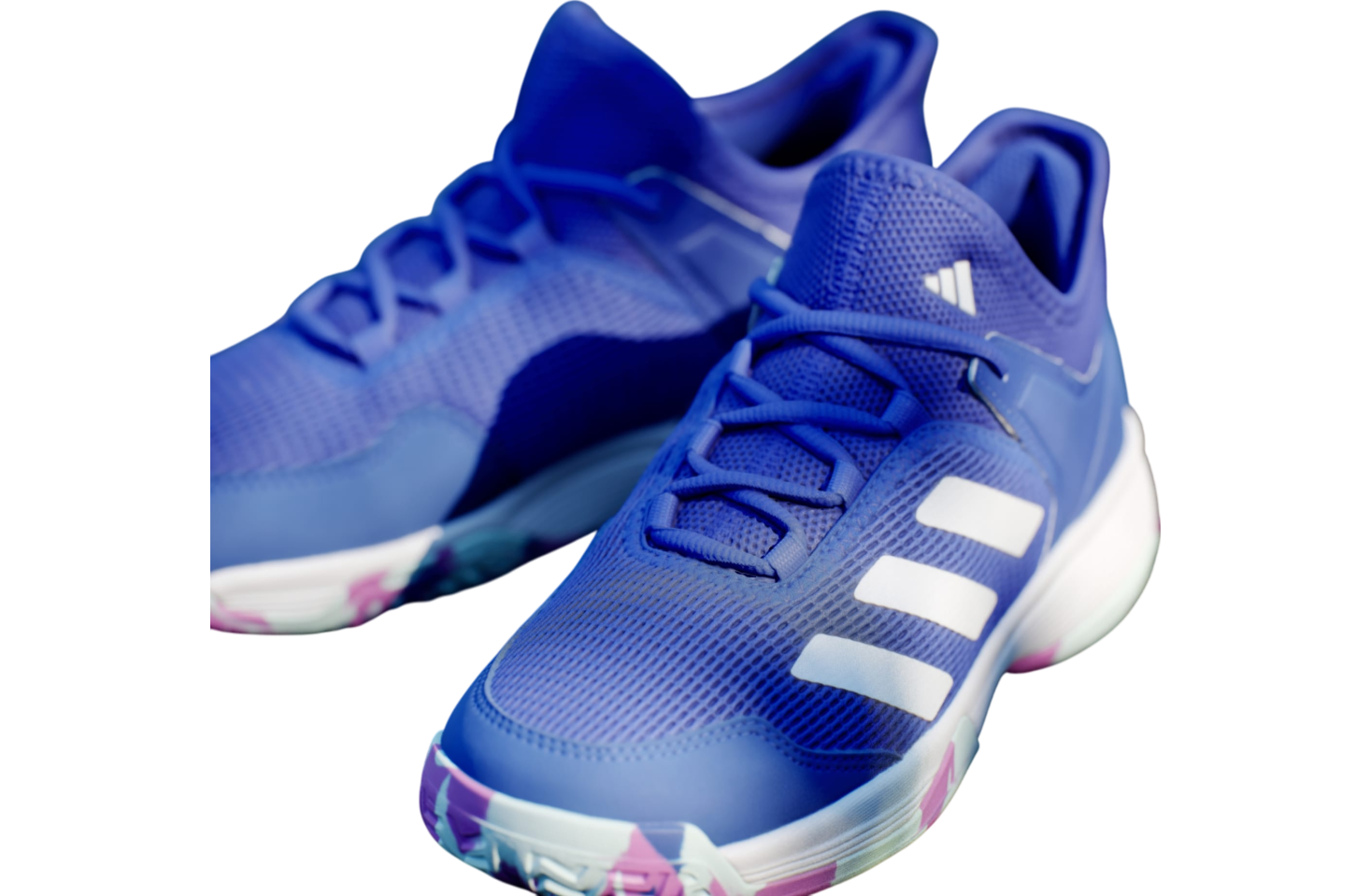 Adidas Ubersonic 4 GS Lucid Blue / Cloud White