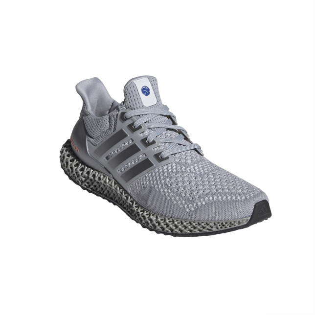 adidas Ultra 4D Silver Metallic Solar Red - Dec 2020 - FX7753