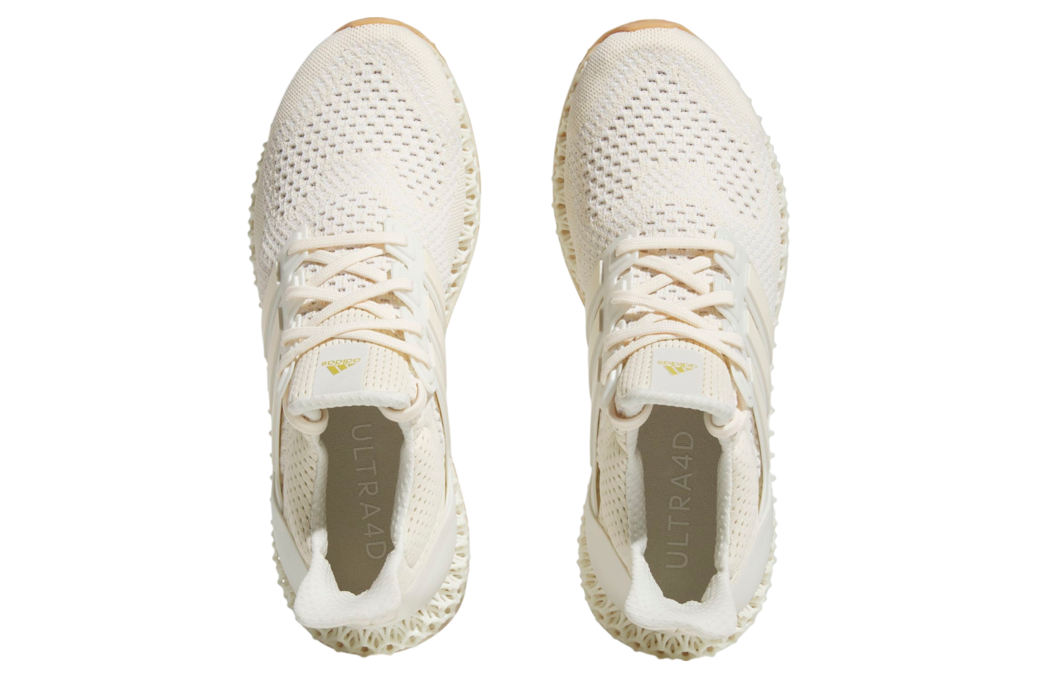 Adidas Ultra 4D WMNS Wonder White / Gold Metallic