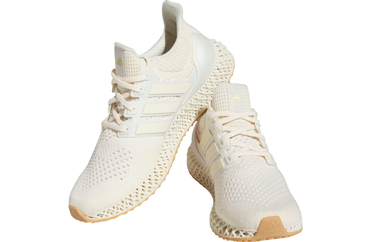 Adidas Ultra 4d Wmns Wonder White / Gold Metallic