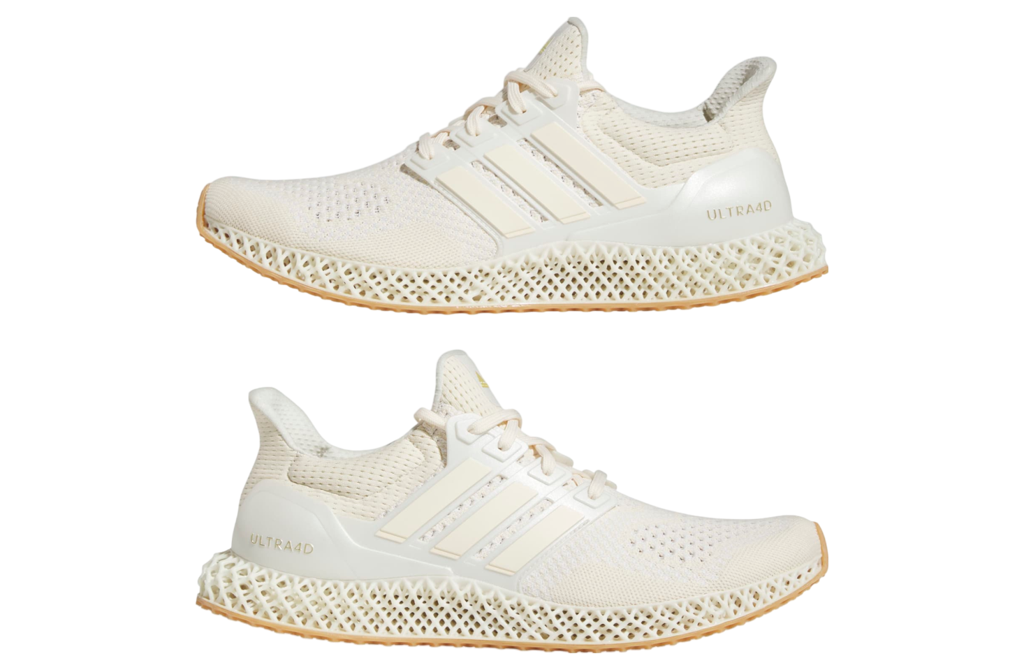 Adidas Ultra 4D WMNS Wonder White / Gold Metallic