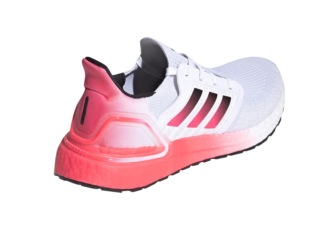 Adidas ultra boost white pink best sale