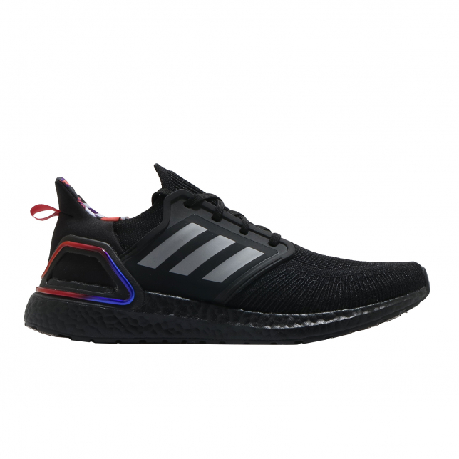 adidas Ultra Boost 2020 Core Black Gold Metallic Collegiate Purple GZ7606