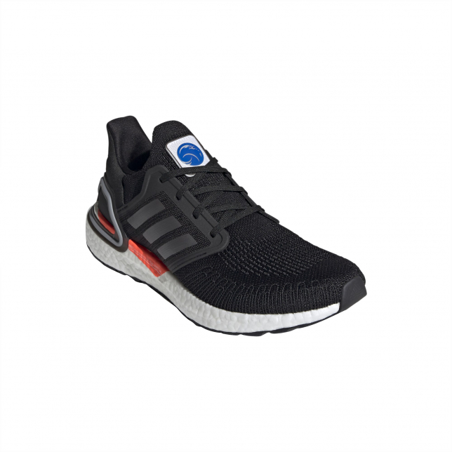 adidas Ultra Boost 2020 Core Black Iron Metallic Football Blue