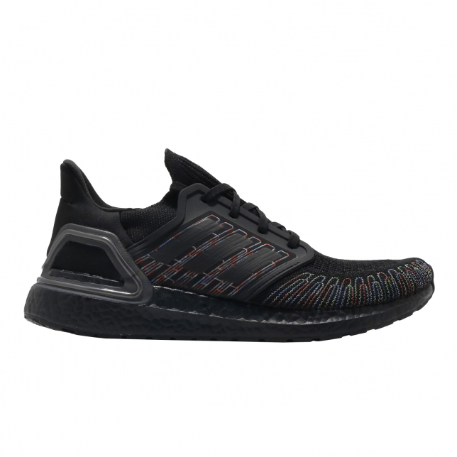 adidas Ultra Boost 2020 Core Black Multicolor