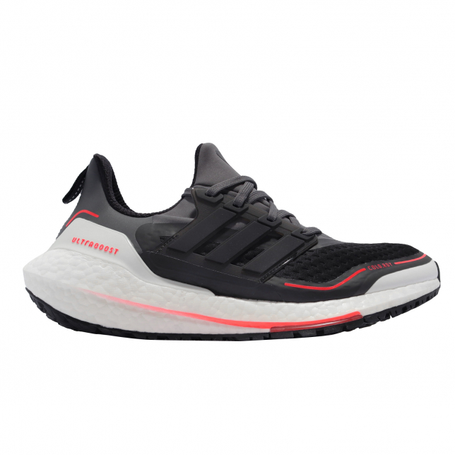 adidas Ultra Boost 2021 COLD.RDY Grey Five Solar Red GV7122