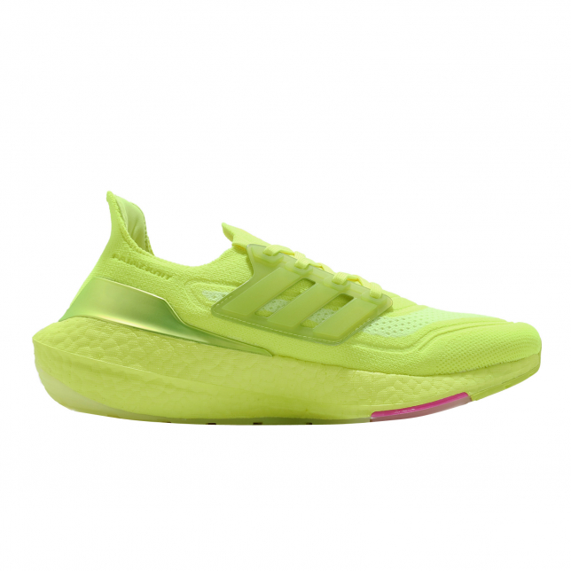 adidas Ultra Boost 2021 Solar Yellow Screaming Pink FY0848