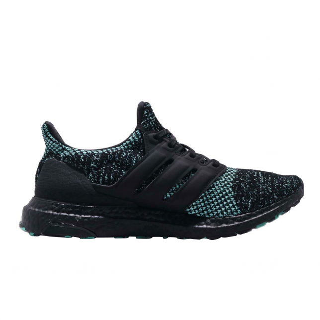 ultra boost green and black