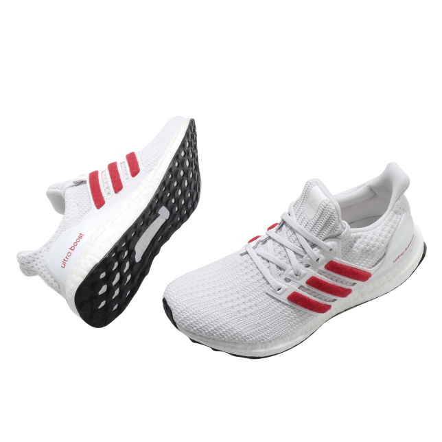 adidas Ultra Boost 4.0 DNA Cloud White Scarlet FY9336