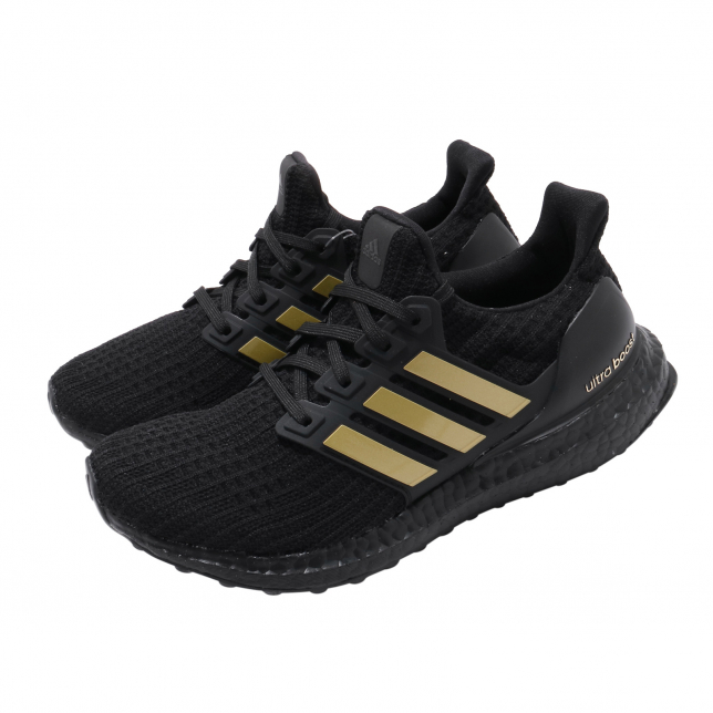 adidas boost black and gold