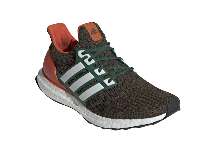 adidas Ultra Boost 4.0 Miami Hurricanes