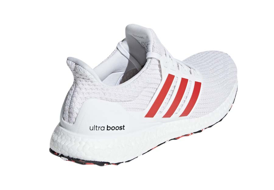 adidas ultra boost red stripes