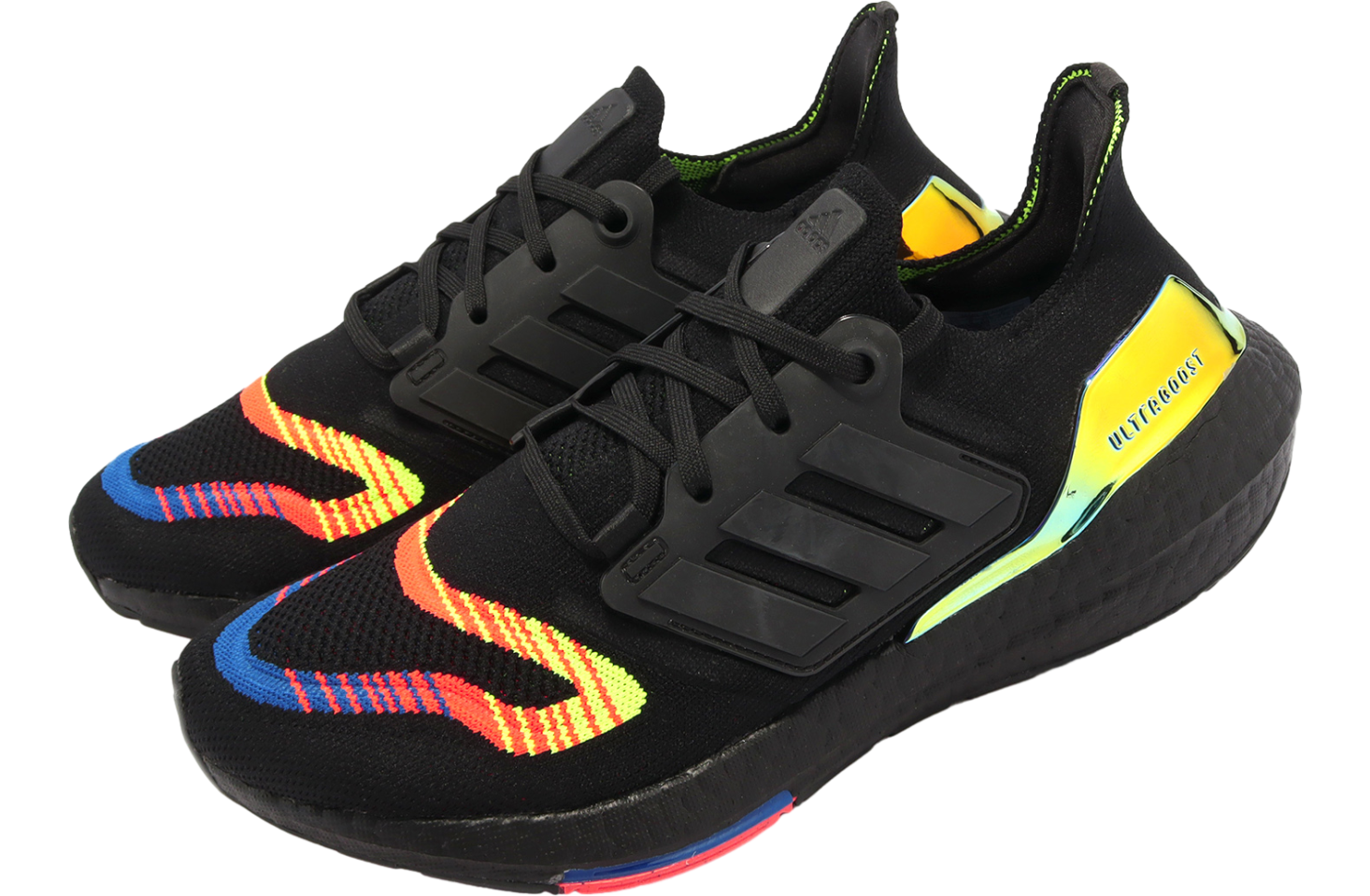 Adidas Ultraboost 22 Core Black / Power Blue