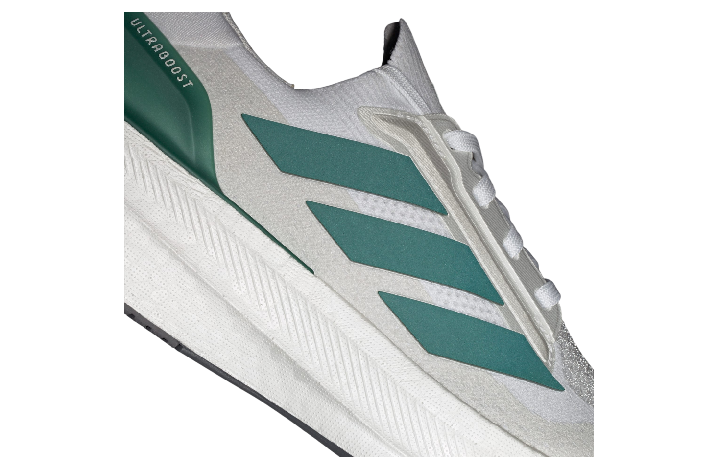 Adidas Ultraboost 5x Cloud White / Collegiate Green