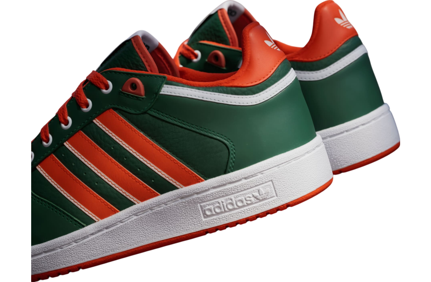 Adidas University of Miami Centennial RM Dark Green / Collegiate Orange