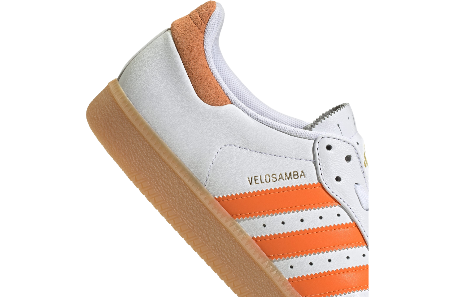Adidas Velosamba Leather Cloud White / Pure Orange