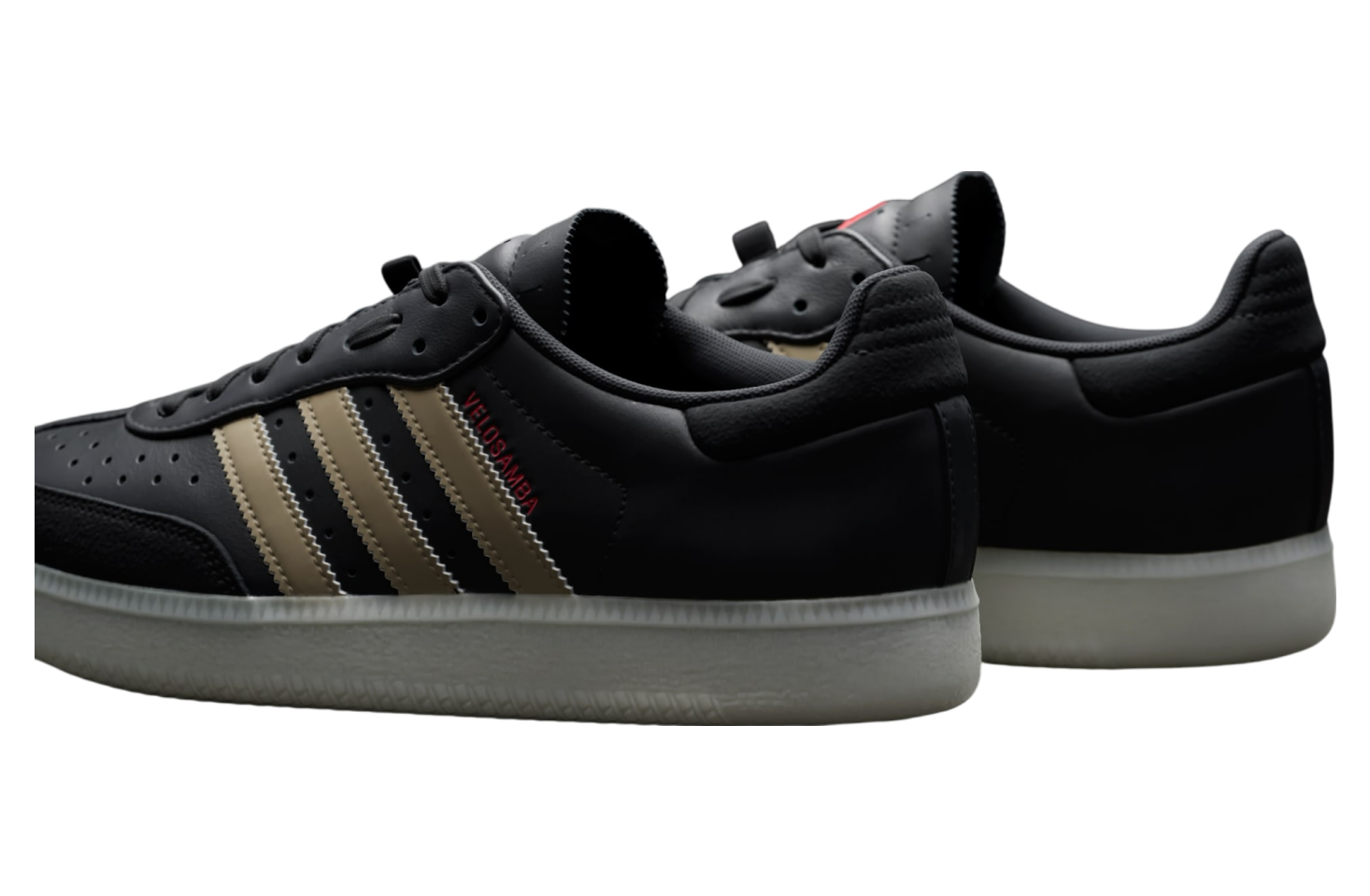 Adidas Velosamba Leather Core Black / Cyber Metallic