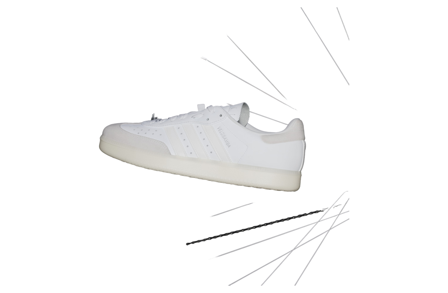 Adidas Velosamba Leather WMNS Cloud White / Crystal White