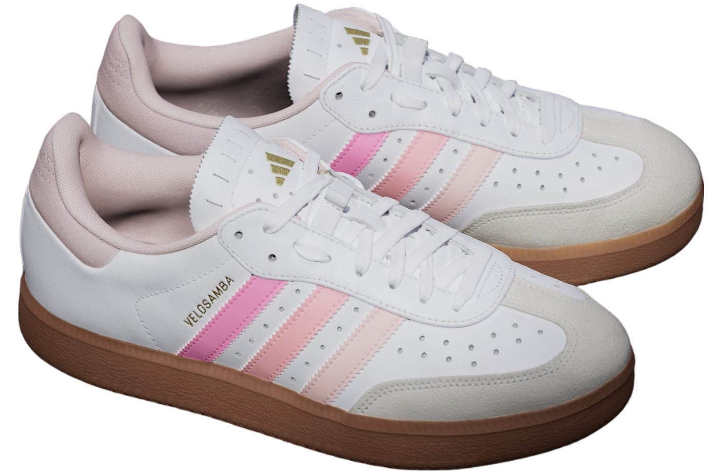 Adidas Velosamba Leather WMNS Cloud White / Sandy Pink