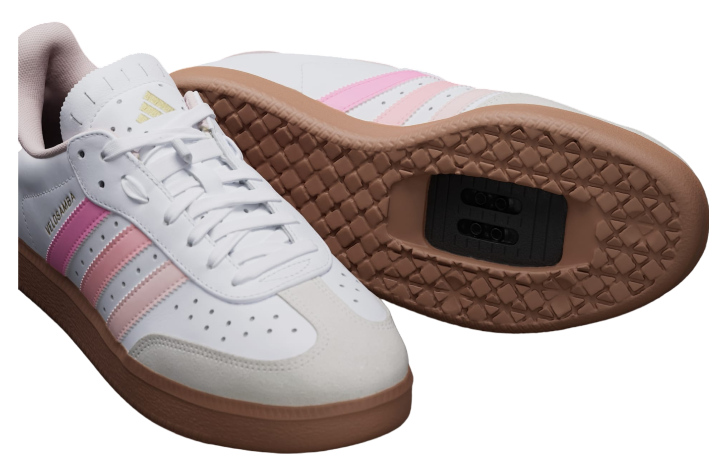 Adidas Velosamba Leather WMNS Cloud White / Sandy Pink