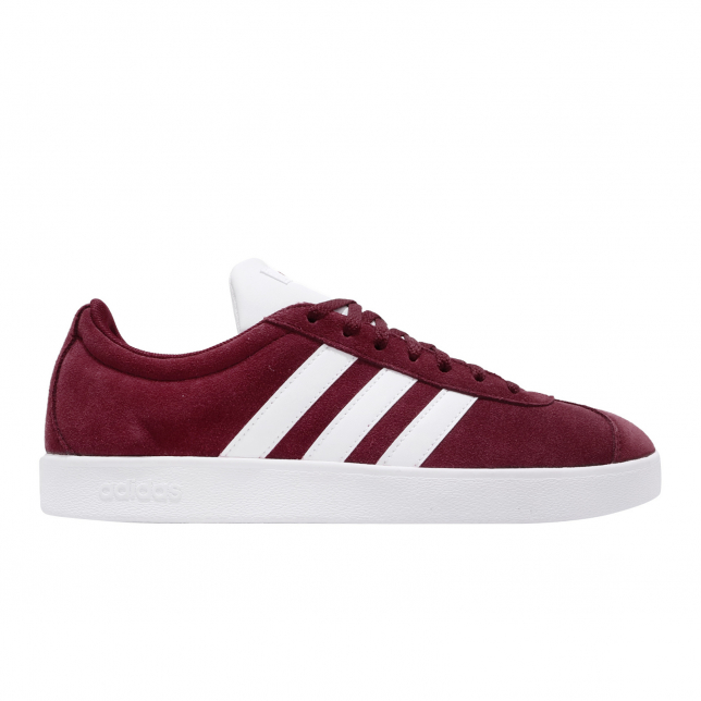 adidas VL Court 2.0 Collegiate Burgundy Cloud White