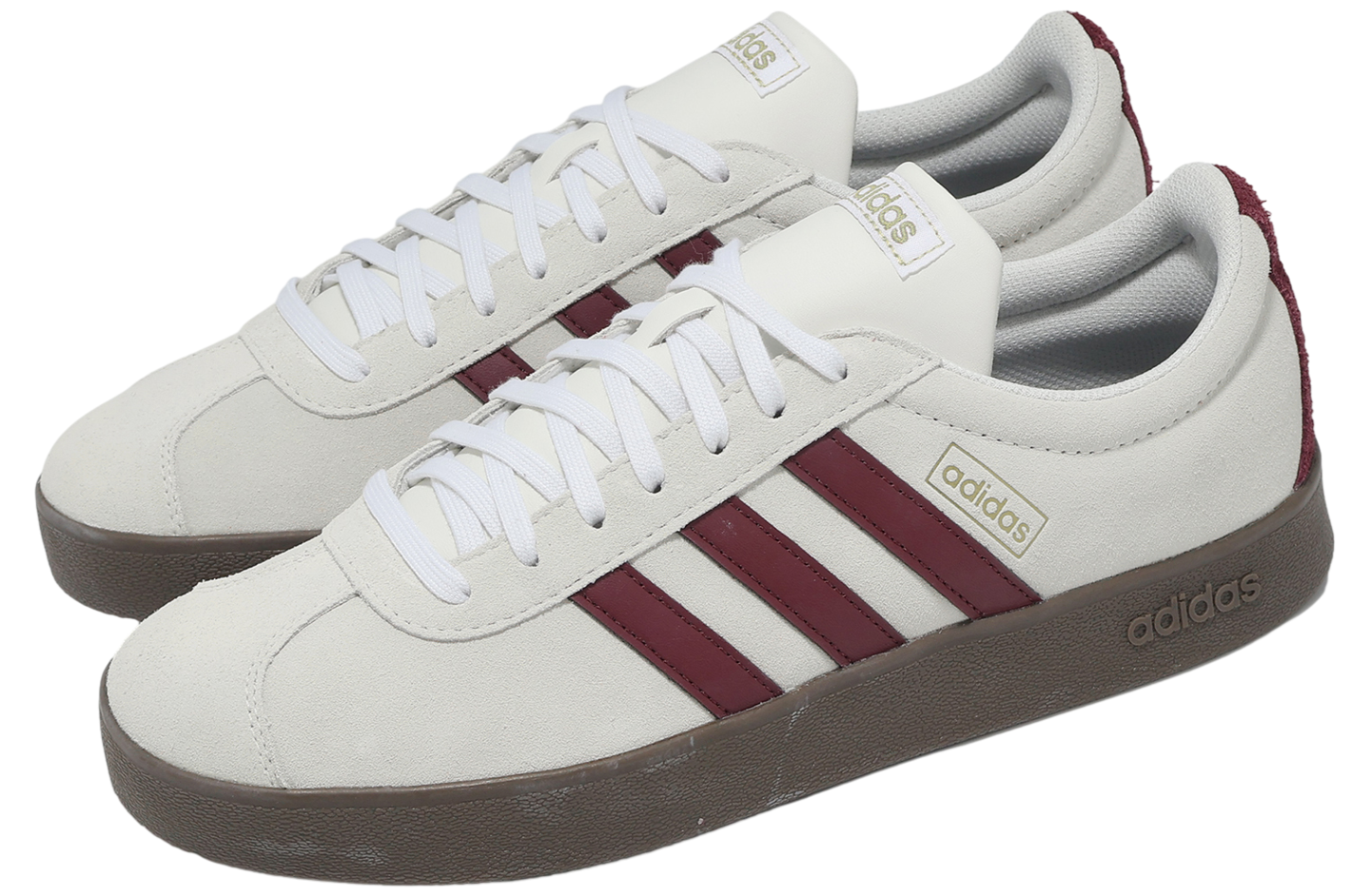 Adidas VL Court 2.0 Off White / Shadow Red