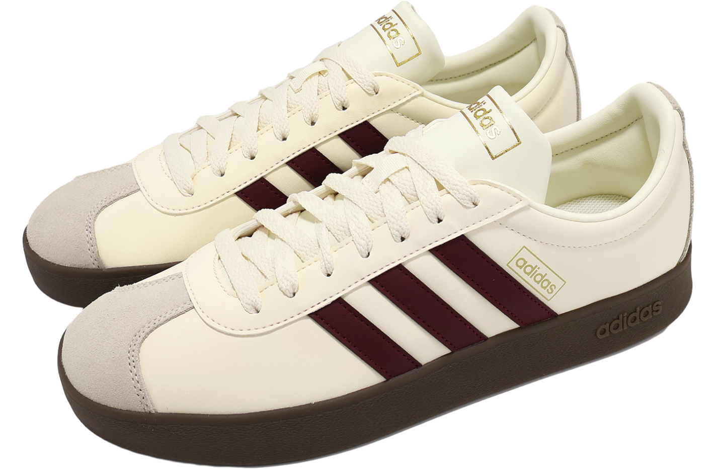 Adidas VL Court 2.0 Shadow Red / Gold Metallic