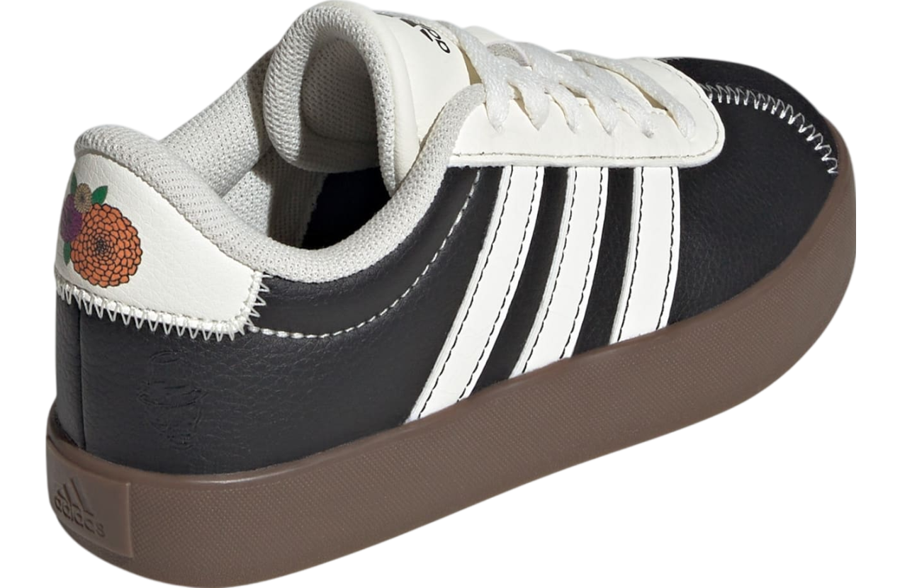 Adidas VL Court 3.0 Dia de Los Muertos GS Core Black / Off White