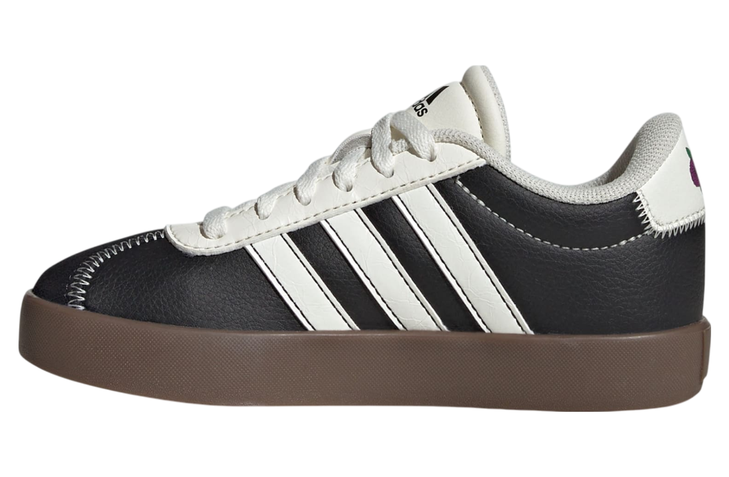 Adidas VL Court 3.0 Dia de Los Muertos GS Core Black / Off White