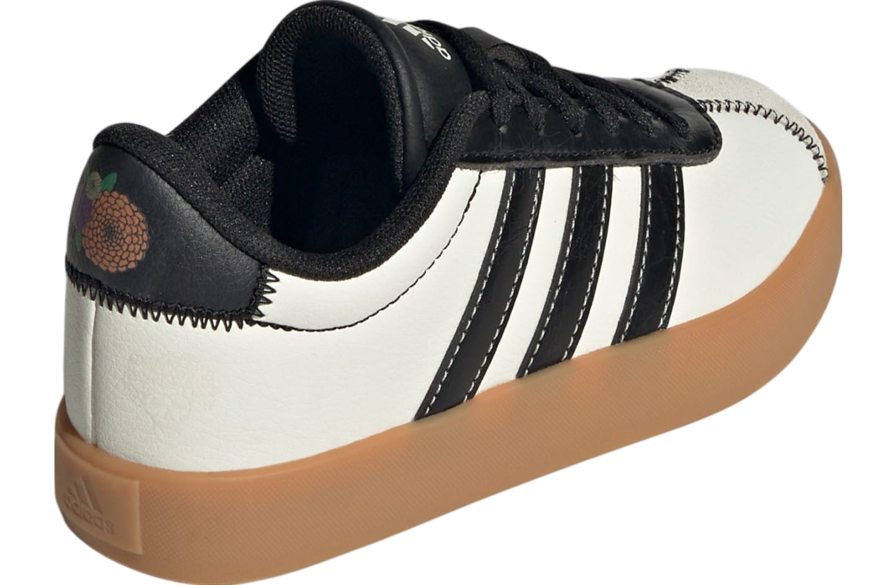 Adidas VL Court 3.0 Dia de Los Muertos GS Off White / Core Black