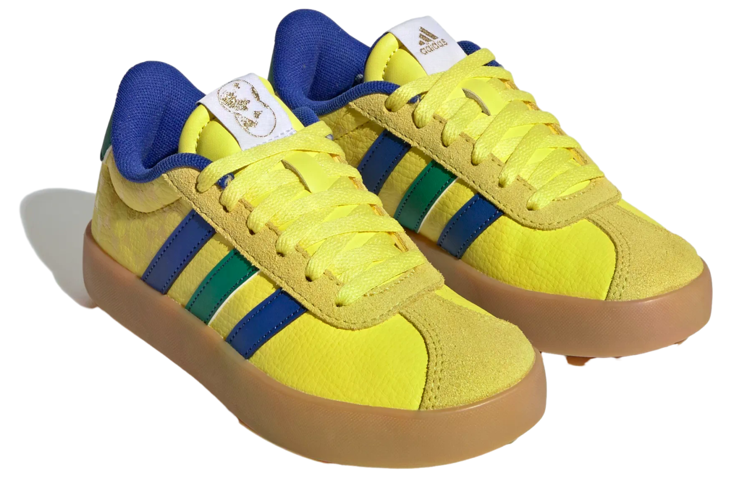 Adidas VL Court 3.0 GS Bright Yellow / Bold Blue