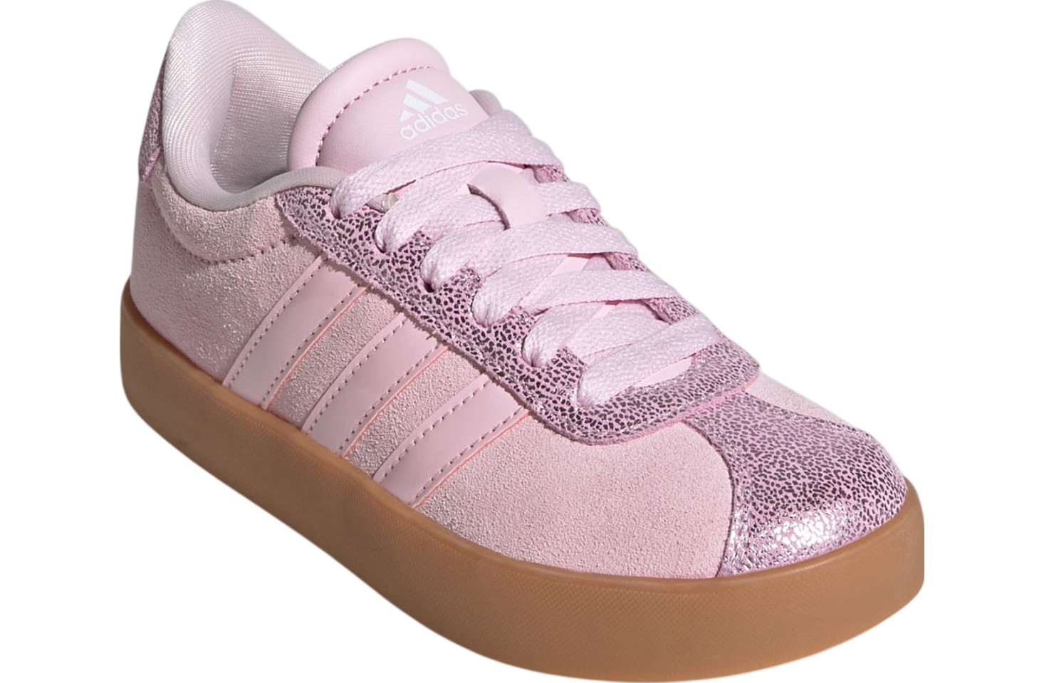 Adidas Vl Court 3.0 Gs Clear Pink / Gum