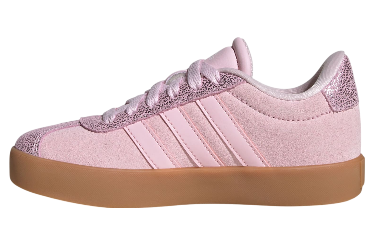 Adidas Vl Court 3.0 Gs Clear Pink / Gum