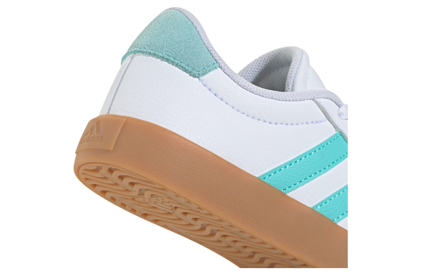 Adidas Vl Court 3.0 Gs Cloud White / Flash Aqua