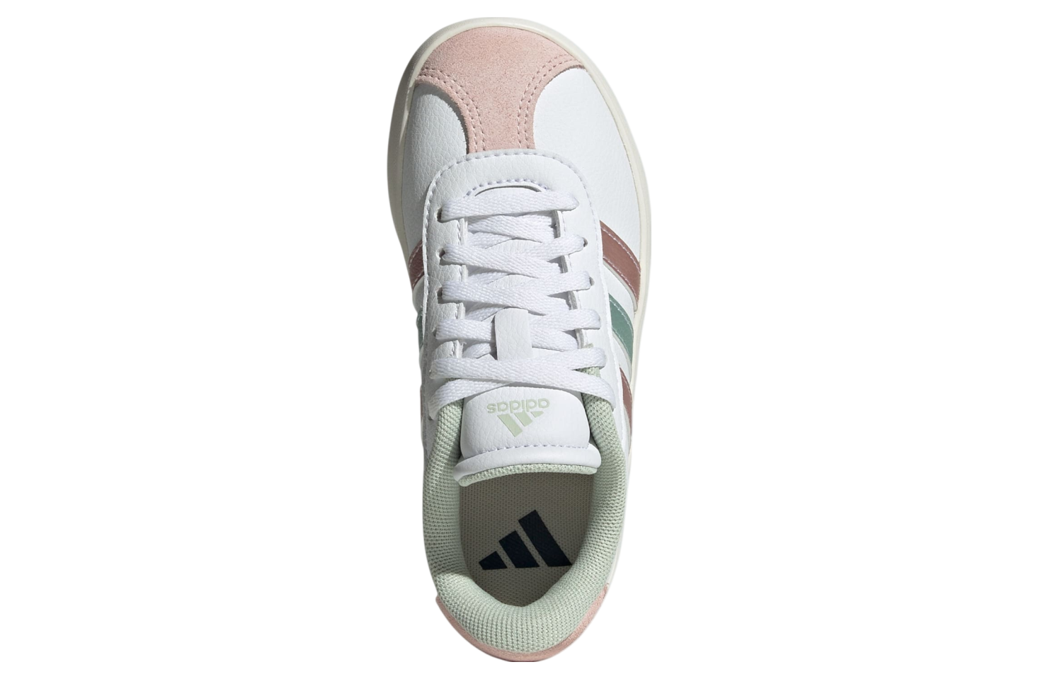 Adidas VL Court 3.0 GS Cloud White / Linen Green Met.