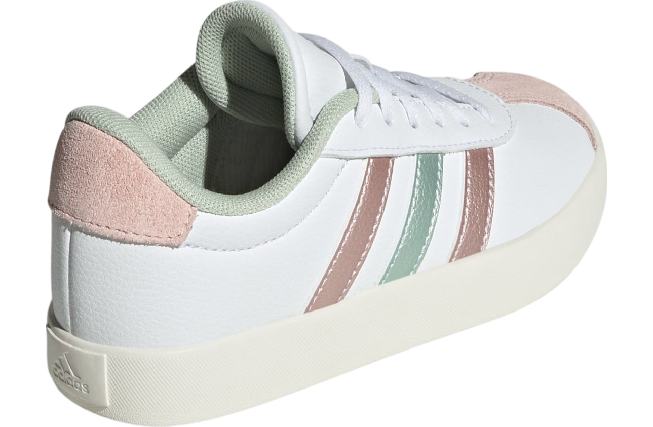 Adidas VL Court 3.0 GS Cloud White / Linen Green Met.