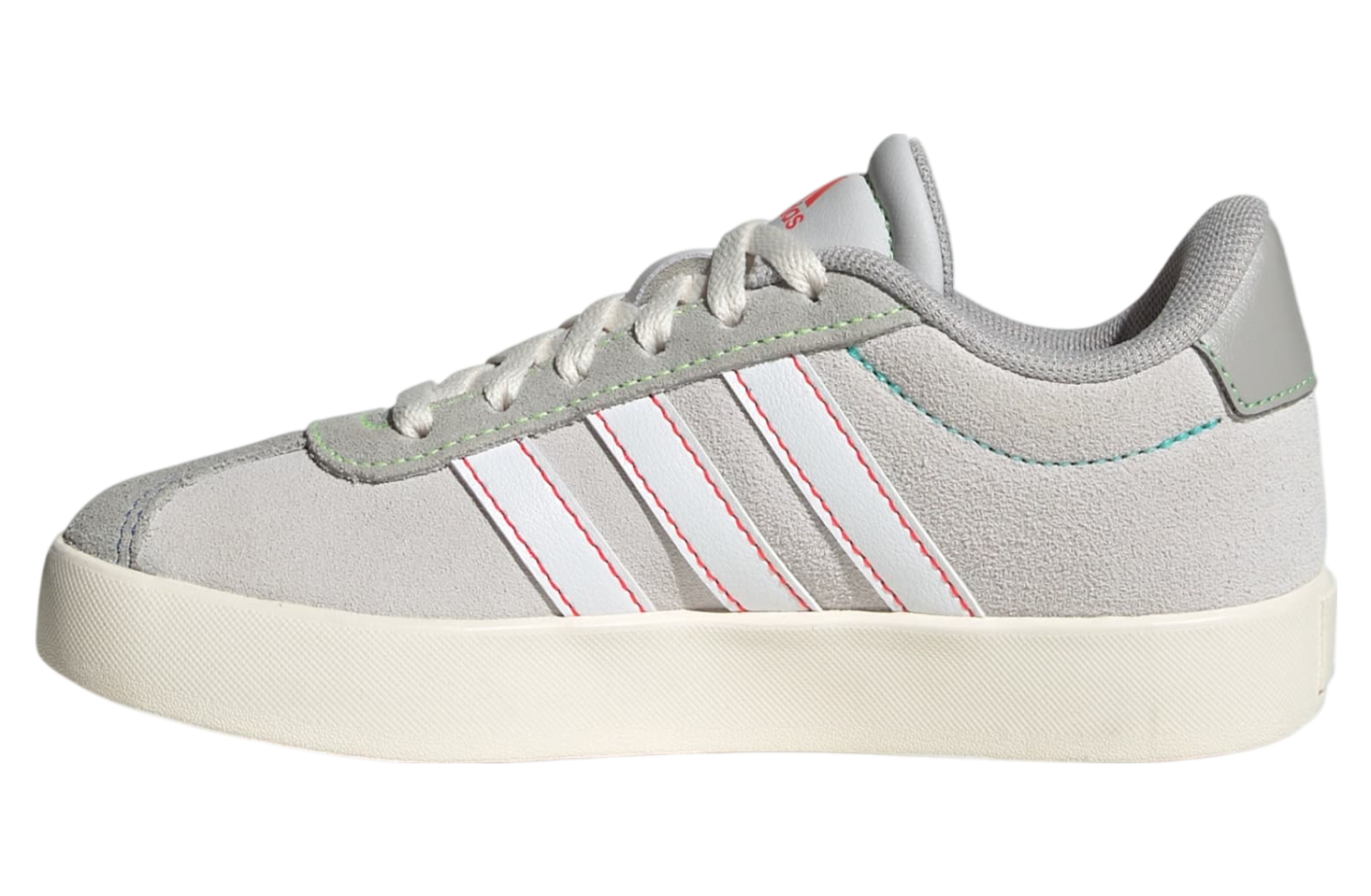 Adidas Vl Court 3.0 Gs Dash Grey / Cloud White