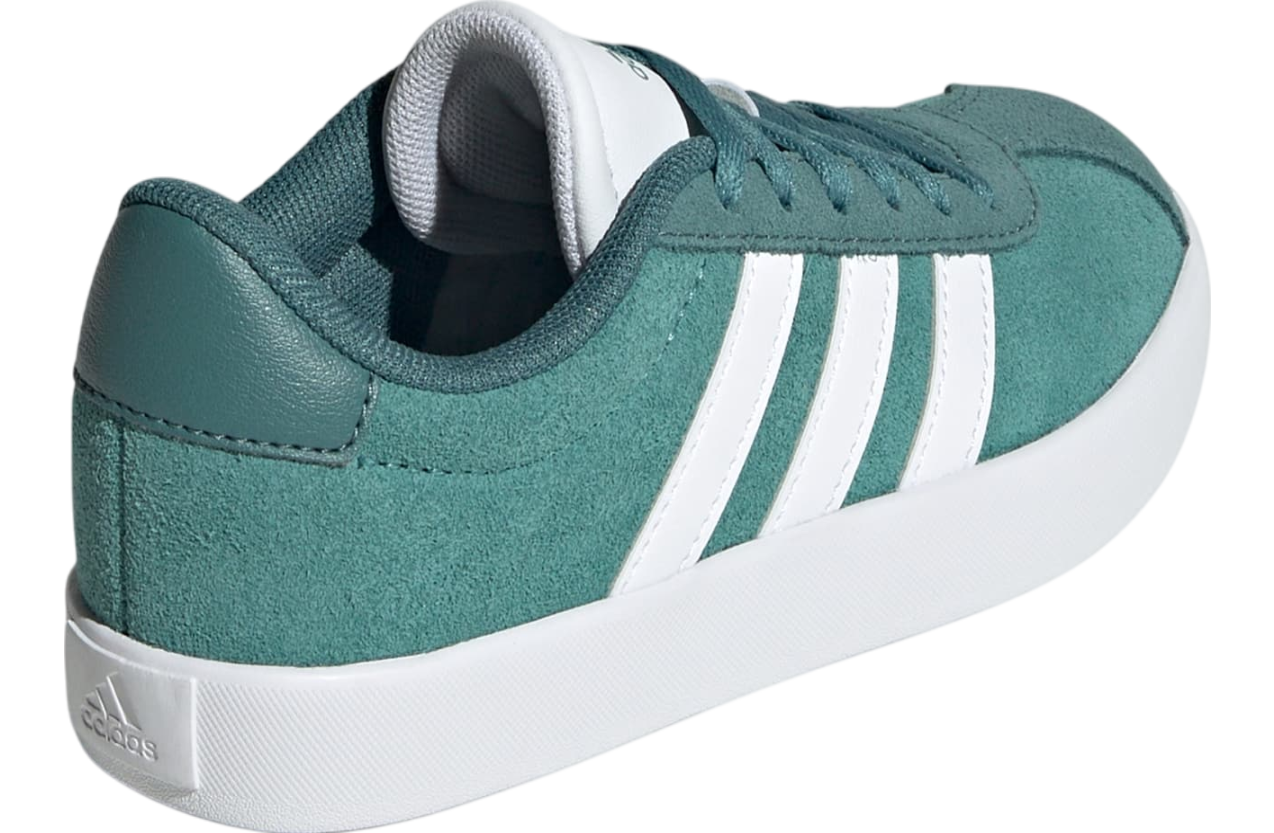 Adidas Vl Court 3.0 Gs Powder Teal / Cloud White