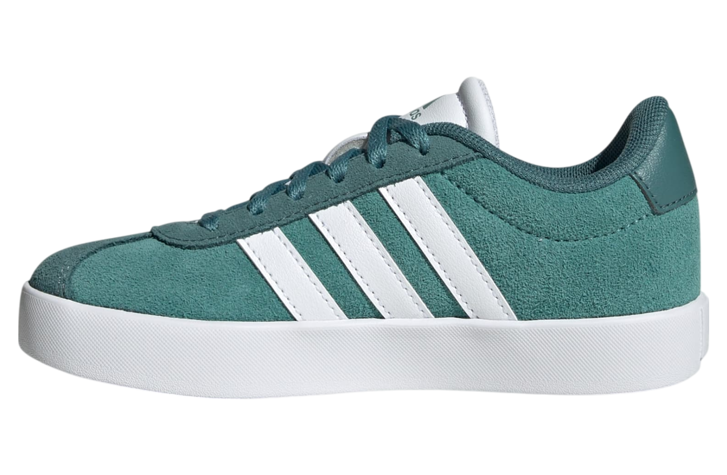 Adidas Vl Court 3.0 Gs Powder Teal / Cloud White