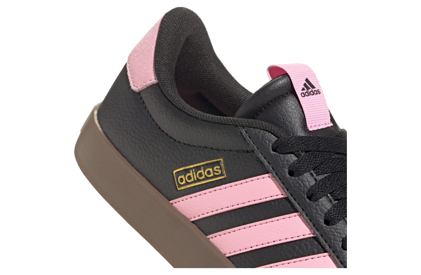 Adidas Vl Court 3.0 WMNS Core Black / Gold Metallic / Pink