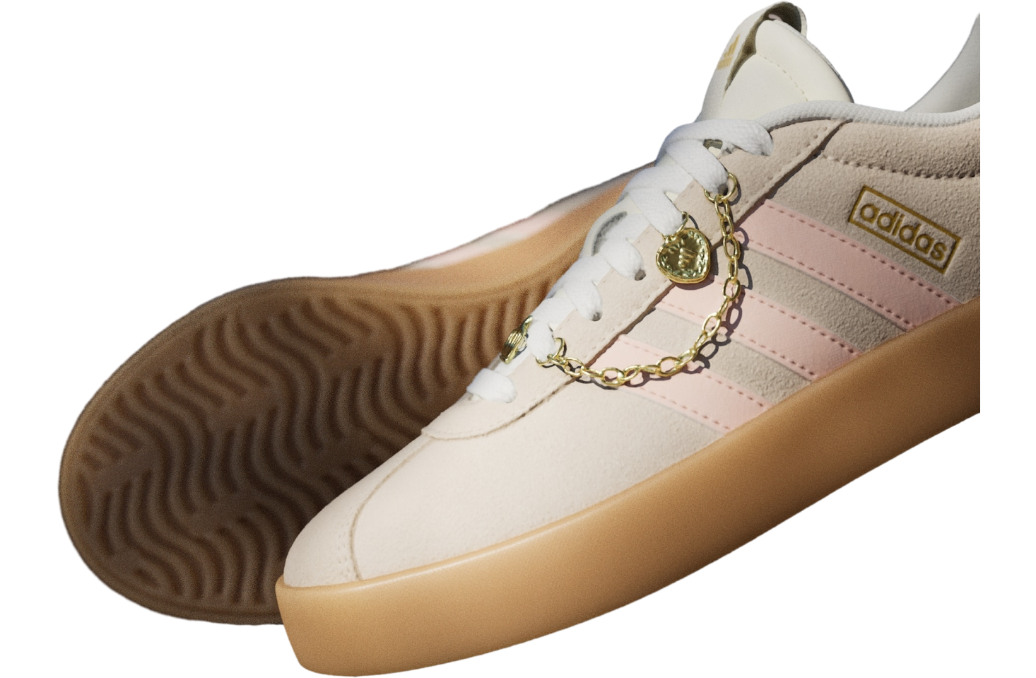Adidas VL Court 3.0 WMNS Crystal Linen / Blush Pink