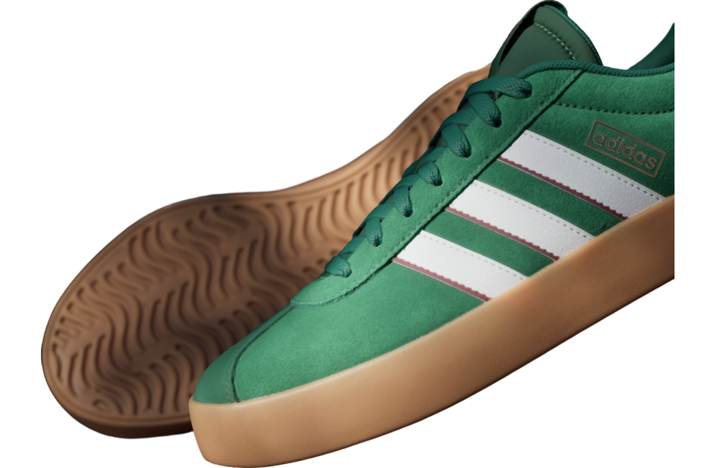 Adidas Vl Court 3.0 WMNS Dark Green / Cloud White