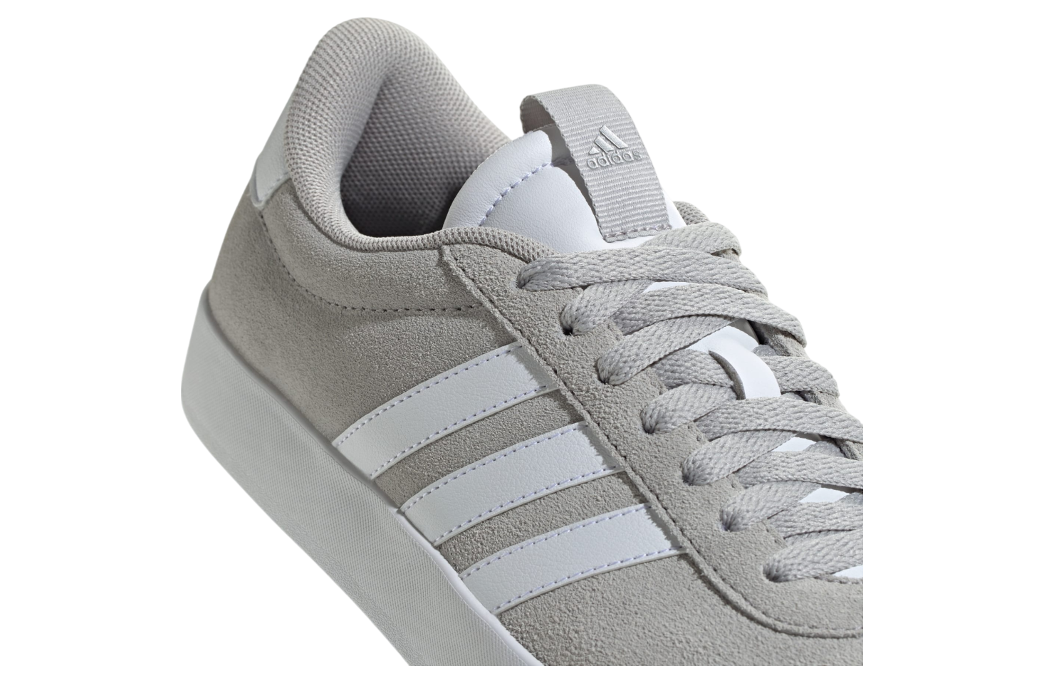 Adidas Vl Court 3.0 WMNS Grey Two Cloud White Jul 2024 ID6280 KicksOnFire