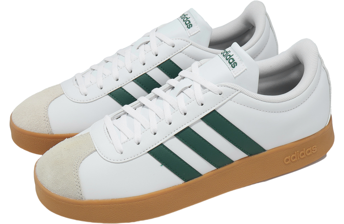 ★ADIDAS VL Court Base Cloud White Collegiate Green★ BUY Adidas VL Court Base Cloud White / Collegiate Green