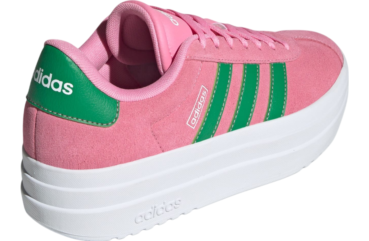 Pink Adidas Superstar Lona Adidas VL Court Bold Bliss Pink Green
